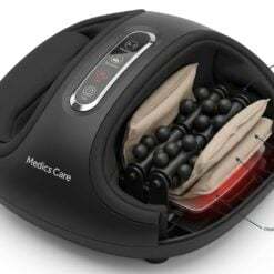  מכשיר עיסוי לכפות הרגליים MC-5950 DeepRoll Pro – שיאצו, לחץ אוויר וחימום | Medics Care 
