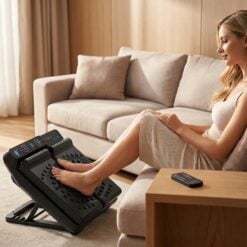  מכשיר עיסוי לכפות הרגליים והשוקיים MC-5320 Vitaluxe Step – רטט, חימום ושלט רחוק | Medics Care 