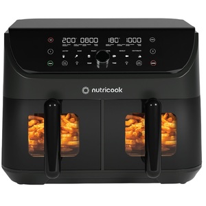 סיר טיגון באוויר חם דו-תאי - 8.5 ליטר Nutricook