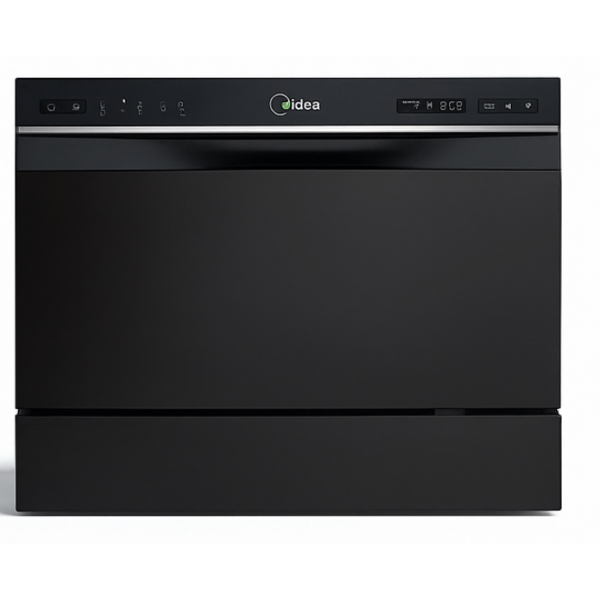מדיח כלים ‏קומפקטי Midea MDWT0602M(B)-W-IL מידאה