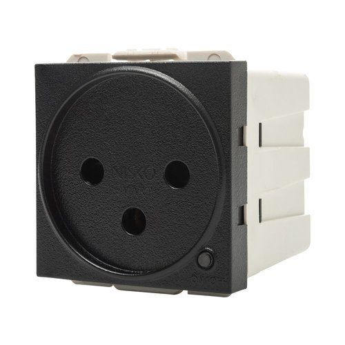  שקע חכם מובנה לסדרת NISKO SWITCH שחור זיגבי 
