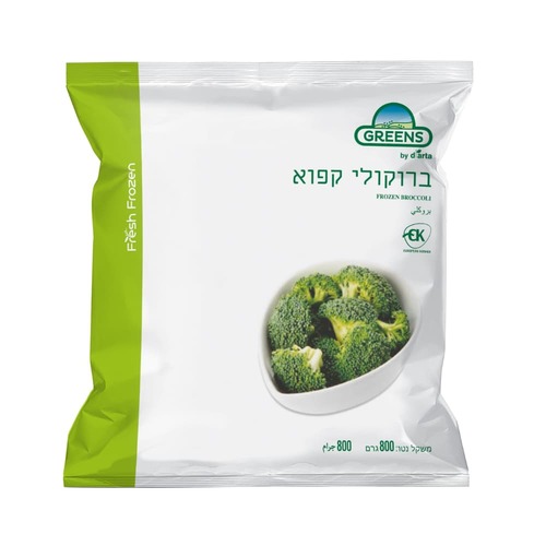 ברוקולי קפוא 800 גרם GREENS