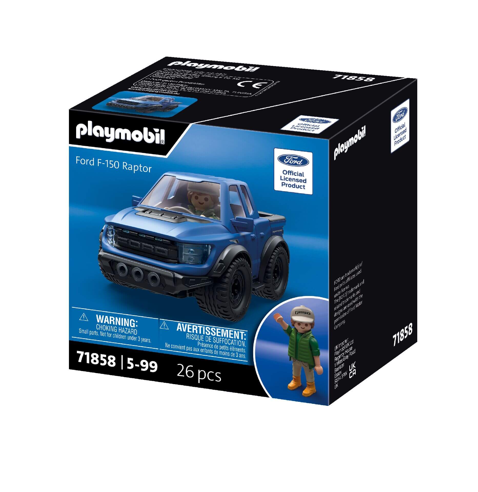 משחק פליימוביל X פורד F-150 ראפטור לגילאי  5+