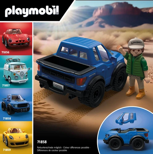 משחק פליימוביל X פורד F-150 ראפטור לגילאי  5+