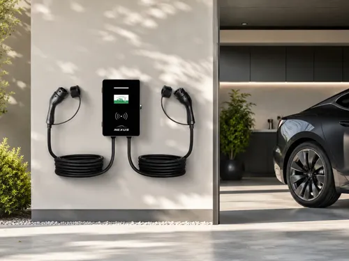 עמדת טעינה כפולה Nexus Touch Double Gun 44KW