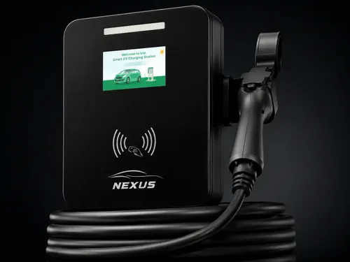 עמדת טעינה חכמה Nexus Screen Type 1 32A עם כבל 7 מטר מובנה 