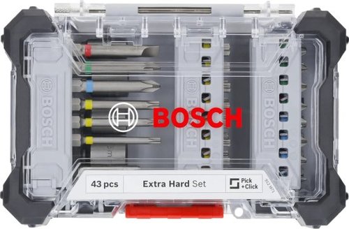 סט 43 חלקים ביטים ומוביל של בוש 2607017723 מבית BOSCH