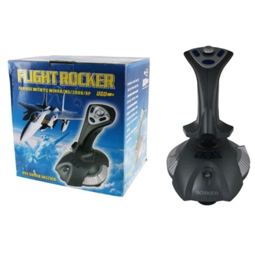ג'ויסטיק טיסה למחשב Flight Rocker PC USB - חדש בקופסה במחיר חיסול! (AS-IS)