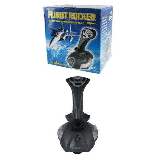 ג'ויסטיק טיסה למחשב Flight Rocker PC USB - חדש בקופסה במחיר חיסול! (AS-IS)