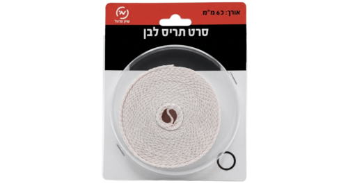 סרט תריס לבן אדום  