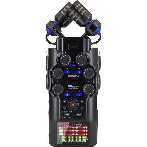 מכשיר הקלטה נייד Zoom H6 Studio 