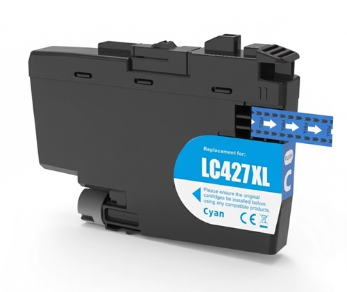 ראש דיו כחול תואם Brother LC427XLC
