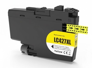 ראש דיו צהוב תואם Brother LC427XLY