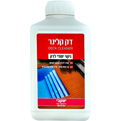 דק קלינר - ניקוי לדק 5 ליטר | יעקובי