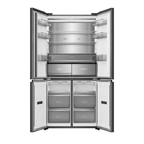 מקרר קו אפס Hisense RQ84BG QZero זכוכית שחורה הייסנס
