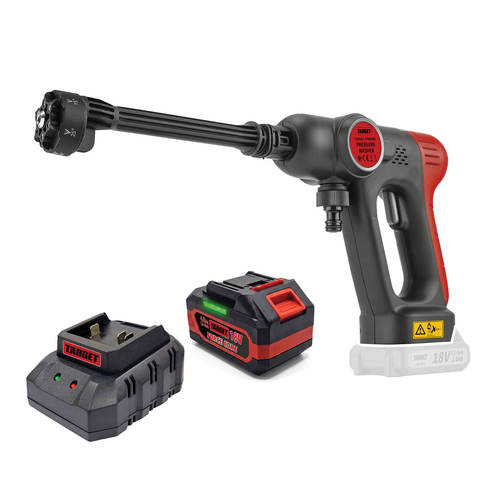 מכונת שטיפה נטענת גרניק 18V + סוללה 4AH ומטען מהיר