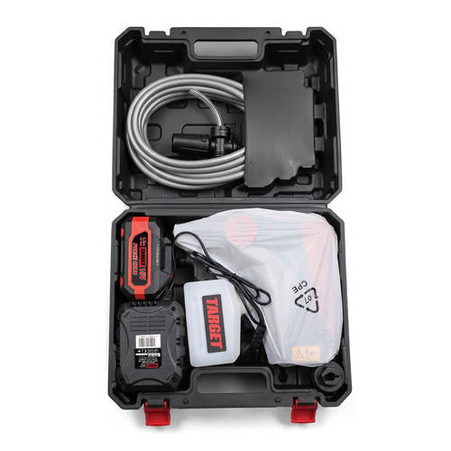 מכונת שטיפה נטענת גרניק 18V + סוללה 4AH ומטען מהיר