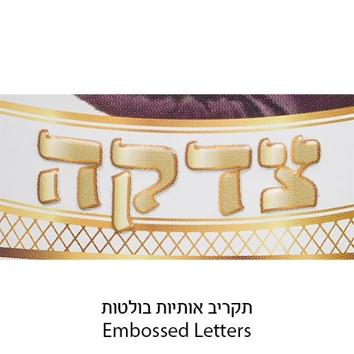 קופת צדקה מהודרת מפח 