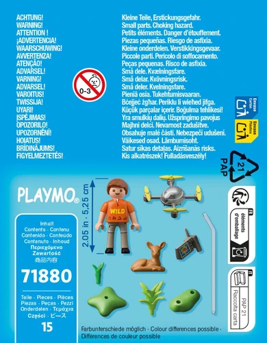 משחק פליימוביל עופר חולץ על ידי רחפן לגילאי 4+