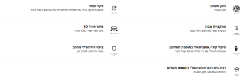 ‏מזגן עילי Tadiran Supreme Inverter 140NG ‏1.0 ‏כ