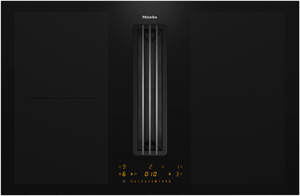 כיריים אינדוקציה PowerFlex XL בשילוב קולט אדים בנוי 80 ס”מ MIELE דגם: KMDA 7476 FL