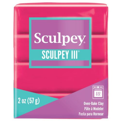חימר פולימרי סקלפי 57 גר אדום 302083 Sculpey III