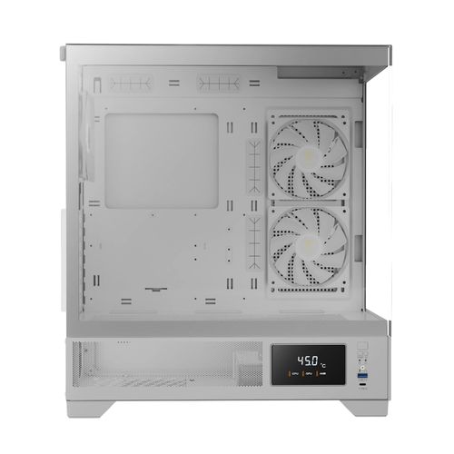 מחשב גיימינג לבן - GPC - SNOW 03 כולל מעבד Ultra 5 225F,כ.מסך RTX 5060 ,זכרון 16GB, אחסון 1TB SSD