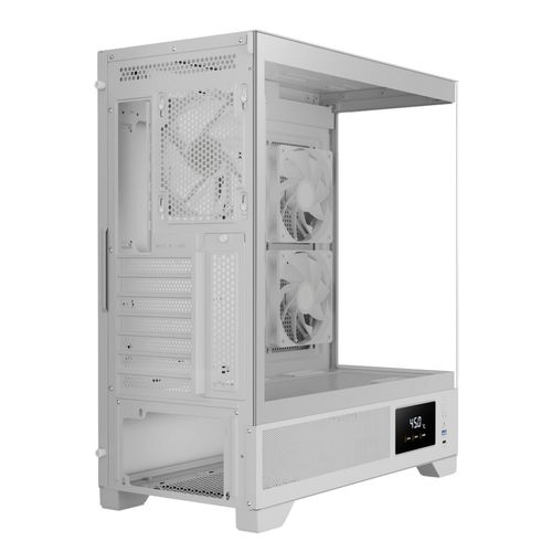 מחשב גיימינג לבן - GPC - SNOW 04 כולל מעבד Ultra 5 225F,כ.מסך RTX 5060 Ti ,זכרון 32GB, אחסון 1TB SSD