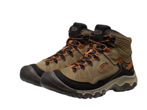 נעלי טיולים לגברים Targhee IV Mid ירוק זית - Keen