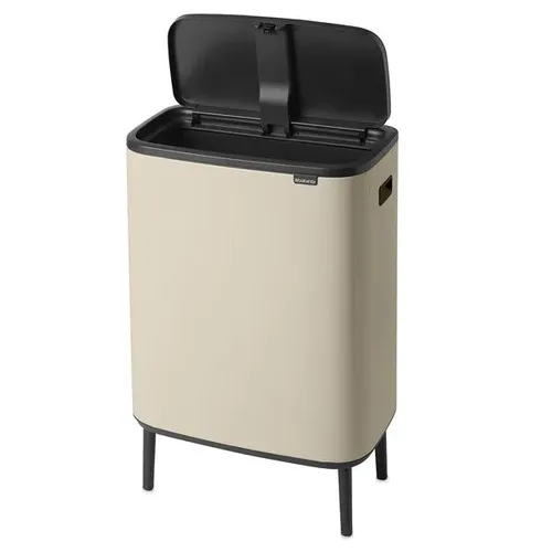 פח ברבנטיה למטבח 60 ליטר - BO Brabantia בז מתוך קולקציית פחי אשפה למטבח (מבט נוסף) - איכות פרימיום בלתי מתפשרת ואחריות מלאה