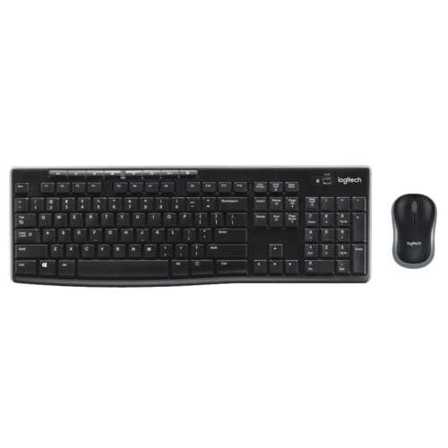 סט מקלדת ועכבר אלחוטי Logitech MK270 | חיבור USB | 2.4GHz