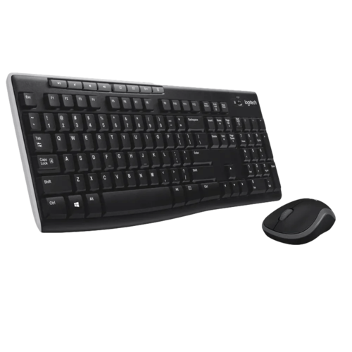 סט מקלדת ועכבר אלחוטי Logitech MK270 | חיבור USB | 2.4GHz