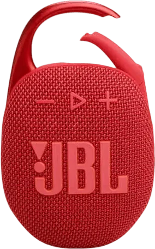 רמקול בלוטוס נייד JBL Clip 5 אדום יבואן רשמי