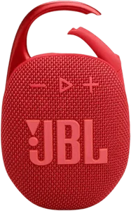 רמקול בלוטוס נייד JBL Clip 5 אדום יבואן רשמי