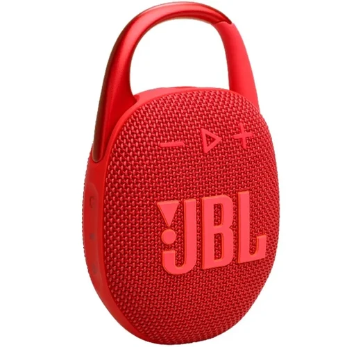 רמקול בלוטוס נייד JBL Clip 5 אדום יבואן רשמי