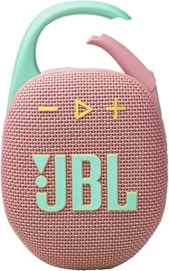 רמקול בלוטוס נייד JBL Clip 5 ורוד יבואן רשמי