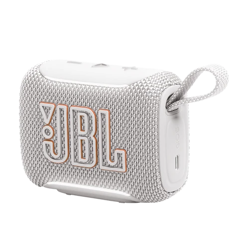 רמקול בלוטוס נייד JBL GO 5 לבן יבואן רשמי