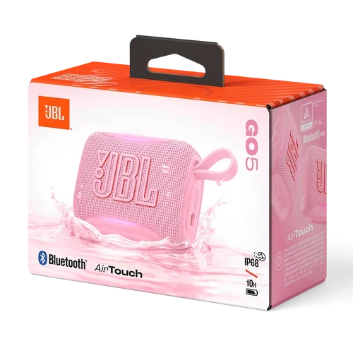 רמקול בלוטוס נייד JBL GO 5 ורוד יבואן רשמי