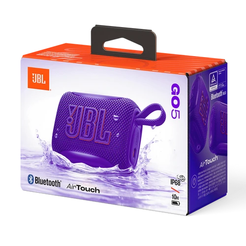 רמקול בלוטוס נייד JBL GO 5 סגול יבואן רשמי