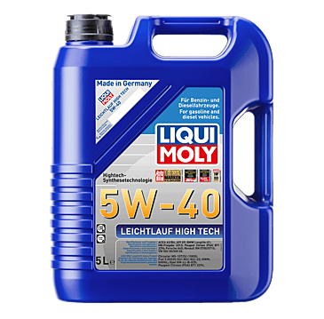 שמן מנוע Liqui Moly Leichtlauf High Tech 5W40