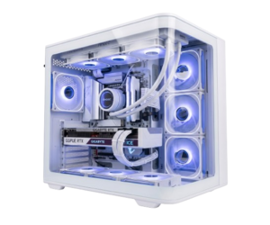 מחשב גיימינג | ELITE 600 | 850W X870M ELITE 9800X3D | 32GB | 1TB 5070 ICE