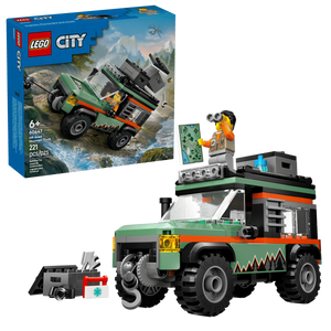 לגו City – רכב שטח 4×4 לנסיעה בהרים (60447) LEGO
