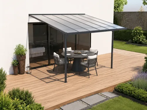 פרגולה אלומיניום דגם Garden Top -Bruce E 