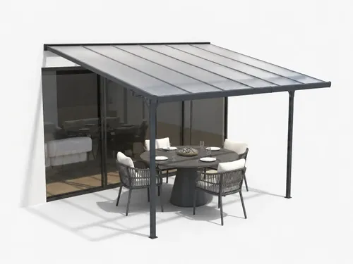פרגולה אלומיניום דגם Garden Top -Bruce E 