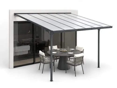 פרגולה אלומיניום דגם Garden Top -Bruce E 