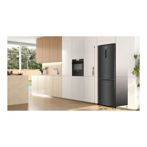 מקרר מקפיא תחתון 320 ליטר Gorenje NRK619EABXL4 נירו' מושחרת *יחידה