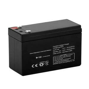 מצבר עופרת 12 וולט 9AH סוללת גיבוי למערכות אזעקה וחירום דגם 9/12V