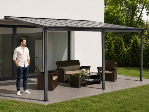 פרגולה אלומיניום 5X3 Garden Top
