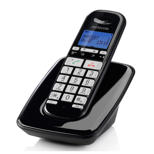 טלפון אלחוטי Motorola S3001 צבע שחור מוטורולה