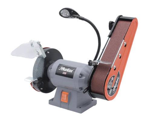 משחזת שולחן משולבת מלטשת סרט כולל תאורת לד 100412-004